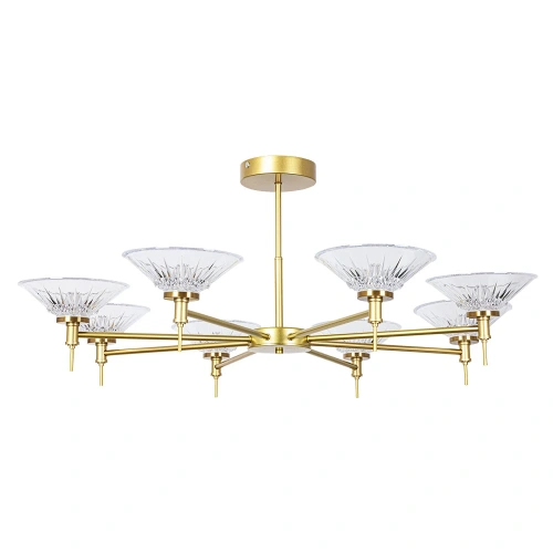 Люстра на штанге Arte Lamp ALESSIA A2076PL-8GO