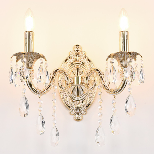 Бра с хрустальными подвесками AL7901B10/2/175 B GW Bohemia Ivele Crystal (Богемия Ивеле Кристалл) фото 4