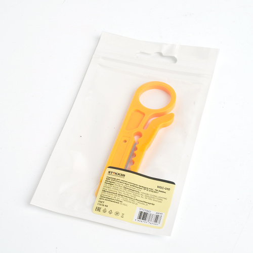 Стриппер для снятия изоляции проводовSTEKKER mini, WSC-010 фото 3