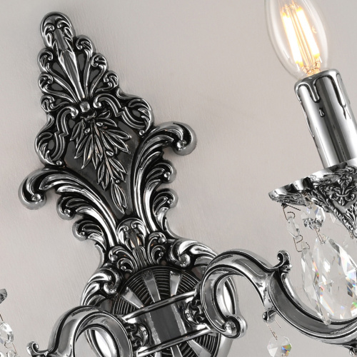 Бра с хрустальными подвесками AL7801B14/2/175 B NB Bohemia Ivele Crystal (Богемия Ивеле Кристалл) фото 8