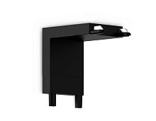 Коннектор угловой внутренний токопроводящий Magnetic Ultra slim 26 48В черный