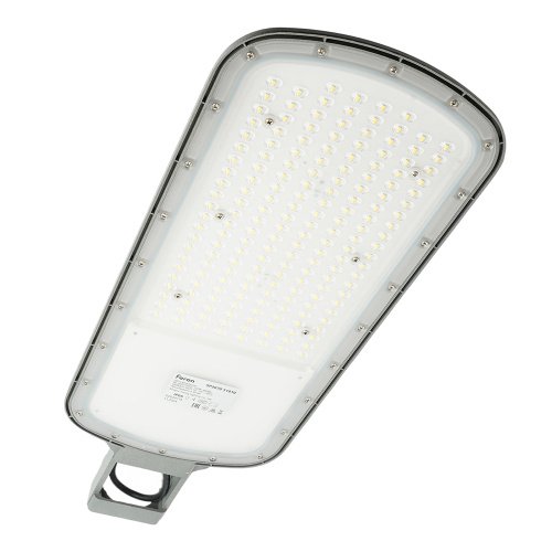 Светодиодный уличный консольный светильник Feron SP3070 150W 4000K AC90-300V, серый фото 6