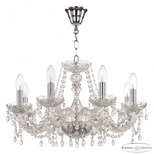 Люстра хрустальная 112/8/195 Ni V0300 Bohemia Ivele Crystal (Богемия Ивеле Кристалл) Люстра хрустальная 112/8/195 Ni V0300 Bohemia Ivele Crystal (Богемия Ивеле Кристалл)
