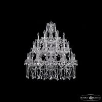 Люстра хрустальная 1413/12+12+6/300/3d Ni Bohemia Ivele Crystal (Богемия Ивеле Кристалл)