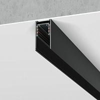 Шинопровод накладной черный 2 м Slim Magnetic 85084/00