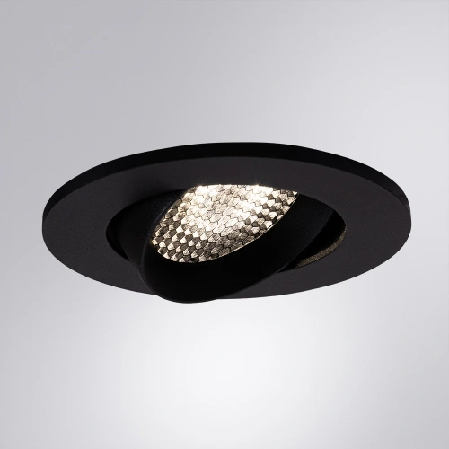 Точечный встраиваемый светильник Arte Lamp FUJI A2865PL-1BK фото 2