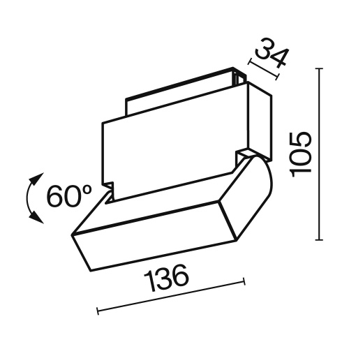 Трековый светильник Technical TR013-2-10W4K-B фото 3 Трековый светильник Technical TR013-2-10W4K-B фото 3