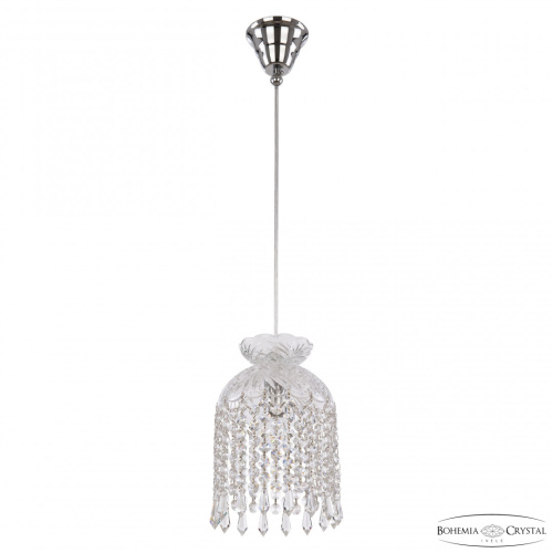 Подвесной светильник с хрусталём 14781P/16 Ni Drops Bohemia Ivele Crystal (Богемия Ивеле Кристалл)