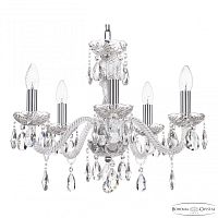 Люстра хрустальная 117/5/165 Ni Bohemia Ivele Crystal (Богемия Ивеле Кристалл)
