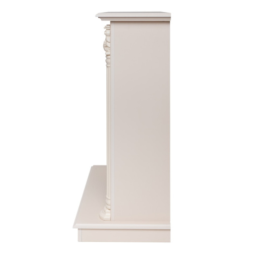 Электрокамин RealFlame Stefania WT айвори с очагом Majestic Lux Brass фото 7