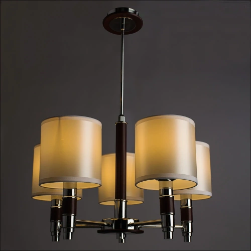 Подвесная люстра Arte Lamp CIRCOLO A9519LM-5BR фото 2