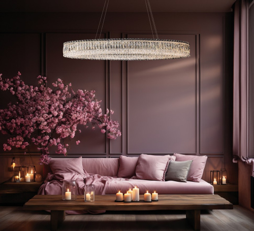 Люстра подвесная Vetto Gold FL1147-9P фото 3