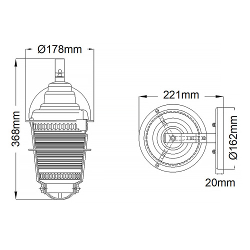 Настенный фонарь Kichler, Арт. QN-CHANCE-HARBOR-S фото 5