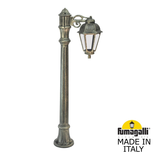 Fumagalli Садовый светильник-столбик FUMAGALLI ALOE BISSO/SABA 1L K22.163.S10.BXE27 Fumagalli Садовый светильник-столбик FUMAGALLI ALOE BISSO/SABA 1L K22.163.S10.BXE27