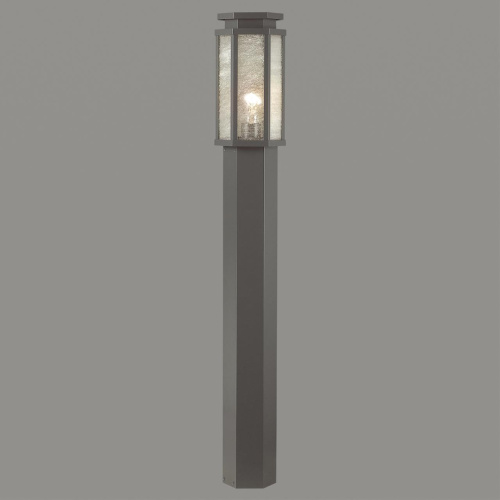 4048/1F NATURE ODL18 707 темно-серый/белый Уличный светильник, 100см IP44 E27 100W 220V GINO фото 3