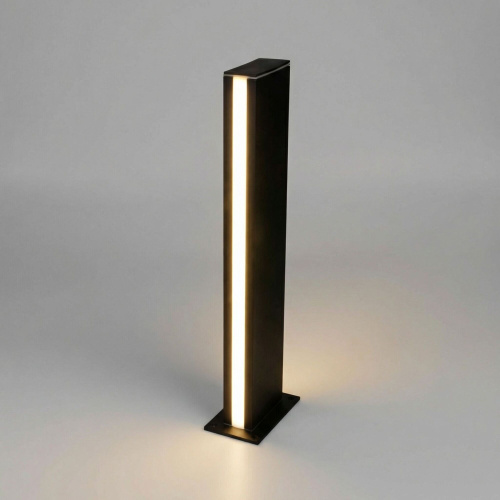 Ландшафтный светильник уличный Flat 3000K чёрный 1538 TECHNO LED черный Ландшафтный светильник уличный Flat 3000K чёрный 1538 TECHNO LED черный