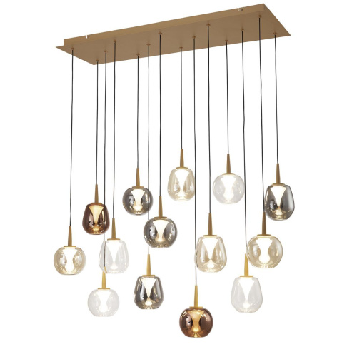 Подвесная светодиодная люстра Mantra Andromeda 8936+14PL