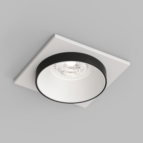 DK2402-BK Встраиваемый светильник, IP 20, 50 Вт, GU10, черный, алюминий DK2402-BK Встраиваемый светильник, IP 20, 50 Вт, GU10, черный, алюминий