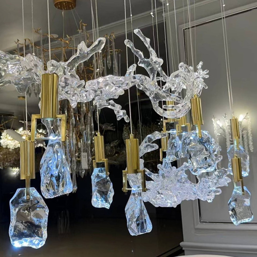 Подвесной светильник 5005-L1500 gold фото 2