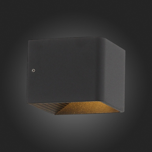 SL455.041.01 Светильник настенный ST-Luce Черный/Черный LED 1*6W 3000K Настенные светильники фото 6