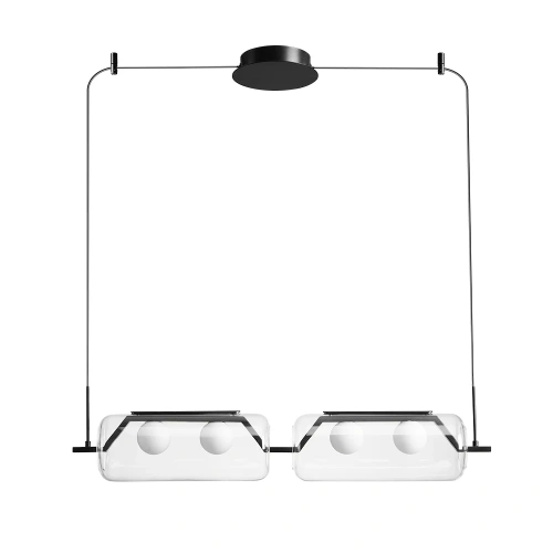 Подвесной светильник Arte lamp GENEVA A2341SP-4BK Подвесной светильник Arte lamp GENEVA A2341SP-4BK