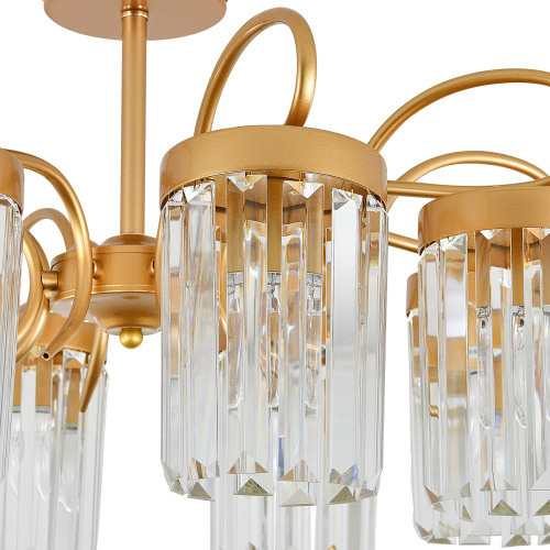 Потолочный светильник Escada 2116/8P E14*40W Champagne gold фото 4 Потолочный светильник Escada 2116/8P E14*40W Champagne gold фото 4