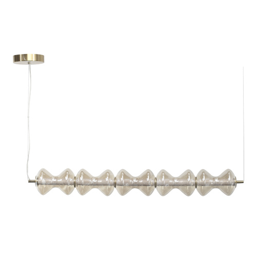 SL6136.243.01 Светильник подвесной ST-Luce золото/коньячный LED 1*28W 3000K SPINE фото 5