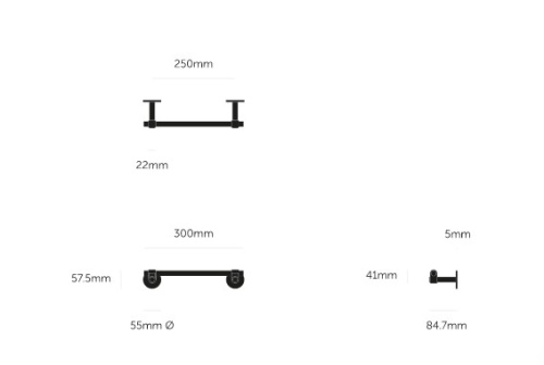 Рейл Towel Small Steel фото 5