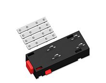 Коннектор прямой токопроводящий Magnetic 25 220В черный
