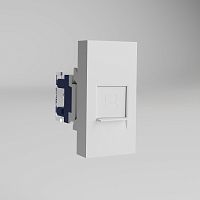 W1281101/ Модульная розетка Ethernet RJ-45 6 cat. 22,5*45 (белый) W1281101