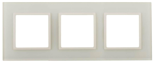 Рамка 3-постовая ЭРА Elegance 14-5103-02 Б0034507 Рамка 3-постовая ЭРА Elegance 14-5103-02 Б0034507