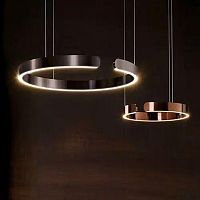 Люстра подвесная Alfa Light F0424-10 400+600mm rose gold