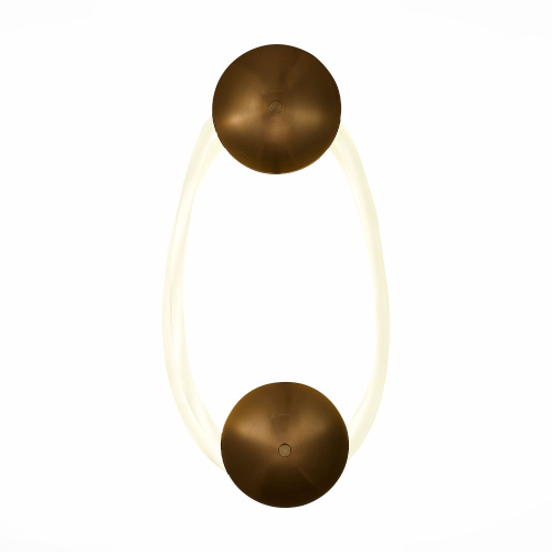 SL6102.321.30 Светильник настенный ST-Luce Латунь/Белый LED 1*30W 4000K SAGRATO фото 3