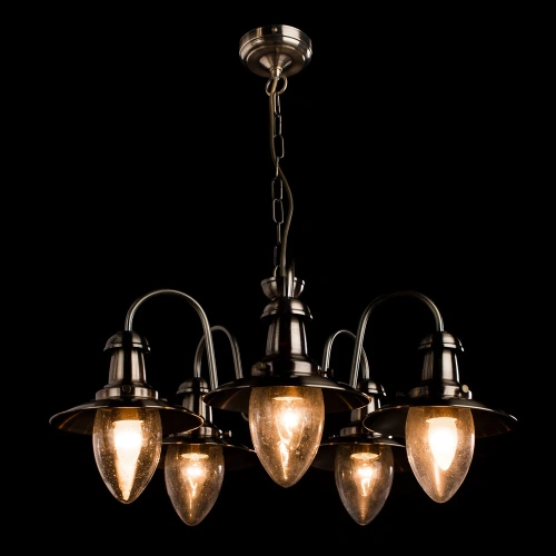 Подвесная люстра Arte Lamp FISHERMAN A5518LM-5AB фото 2