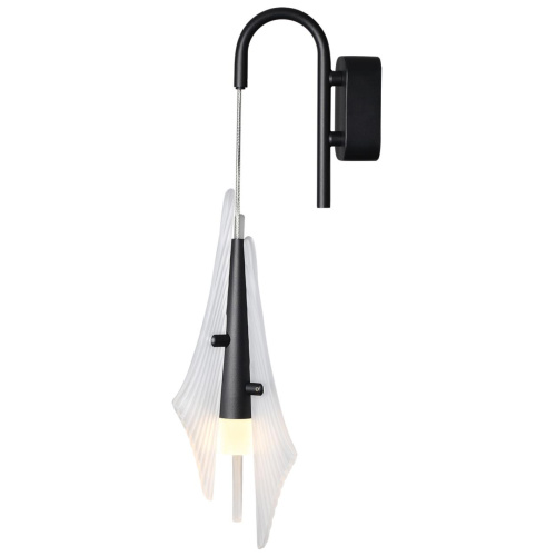 5442/6WLA L-VISION ODL_EX26 059 черный/бел.матовый/металл/стекло/акрил Бра LED*6W 3000K 633Лм AFALINA 5442/6WLA L-VISION ODL_EX26 059 черный/бел.матовый/металл/стекло/акрил Бра LED*6W 3000K 633Лм AFALINA