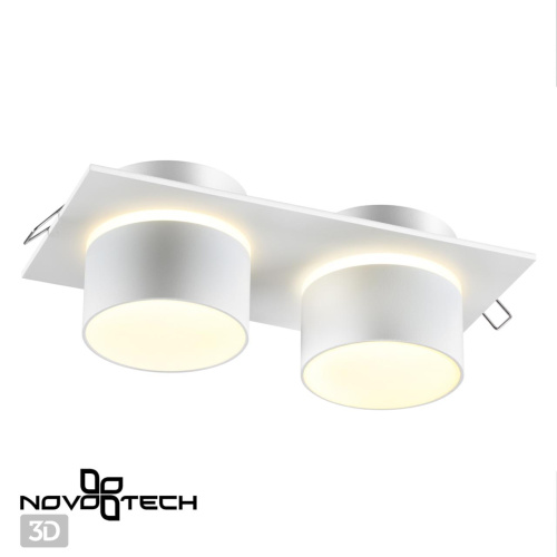 370720 SPOT NT21 580 белый Светильник встраиваемый IP20 GU10 9W 235V LIRIO