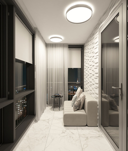 DK6510-WH Накладной светильник, LED, 40W, IP 20, 3000K - 6500K, белый, металл, полимер фото 2