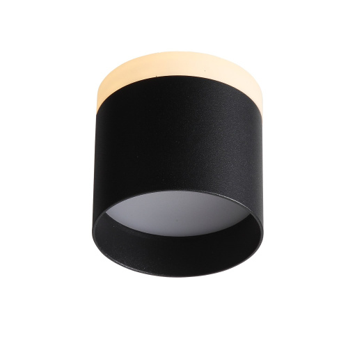 ST102.402.09 Светильник потолочный Черный LED 1*9W 3000K 702Lm Ra>80 120° IP20 D79xH75 170-240V Накладные светильники фото 2