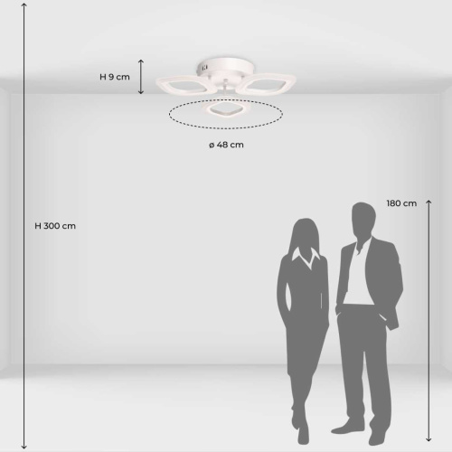 Потолочная светодиодная люстра De City Мадлен 424014603 фото 3 Потолочная светодиодная люстра De City Мадлен 424014603 фото 3