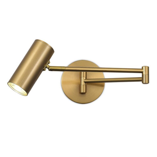 SLE201021-01 Светильник настенный Латунь/Латунь GU10 LED 1*5W 4000K ZOOM фото 3