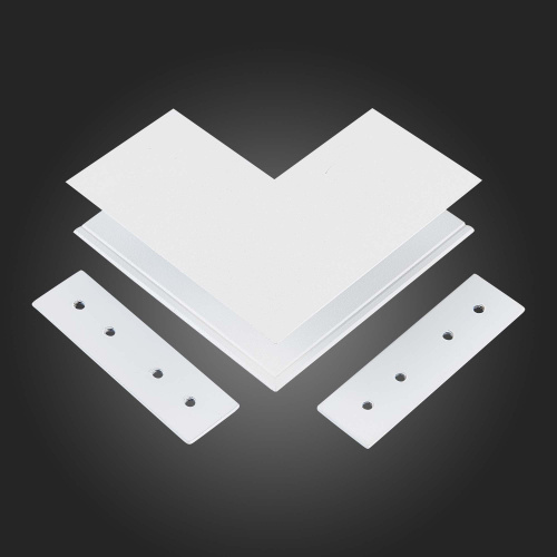 ST007.569.00 Внешний угол-соединитель для подвесного / накладного магнитного шинопровода ST-Luce Бел SKYLINE 48 фото 3