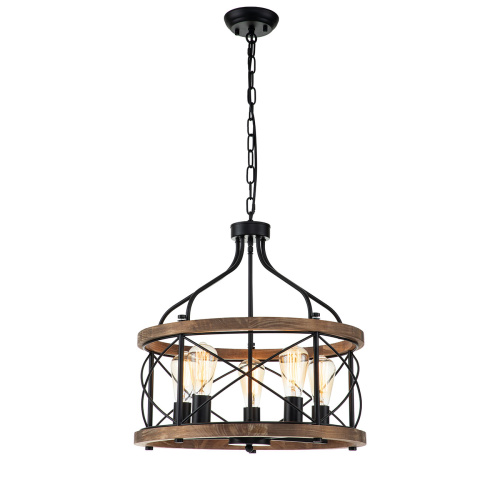 Подвесной светильник 10017/5P Black