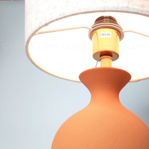 Настольная лампа Cloyd GARGANTUA-B T1 / выс. 59 см- красно-коричн. керамика (арт.30145) фото 3 Настольная лампа Cloyd GARGANTUA-B T1 / выс. 59 см- красно-коричн. керамика (арт.30145) фото 3