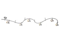 Готовая трековая система Arte Lamp RAILS A3057PL-6SI