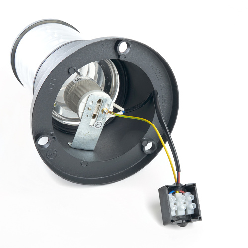 Светильник садово-парковый Feron DH0800, столб,  E27 230V, черный фото 5