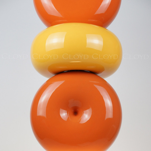 Подвесной светильник Cloyd MOGOTON P1 / Ø25 см - черный - оранж. и желт. керамика (арт.11899) Подвесной светильник Cloyd MOGOTON P1 / Ø25 см - черный - оранж. и желт. керамика (арт.11899)