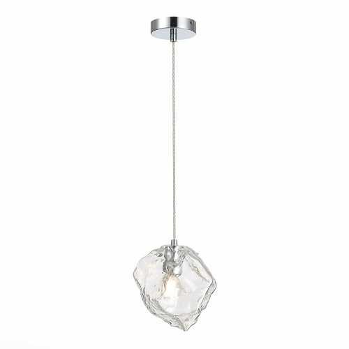 SL1175.103.01 Светильник подвесной ST-Luce Хром/Прозрачный E14 1*40W PORTICI фото 5