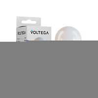 Лампа светодиодная Voltega E14 7W 3000K матовая 7242