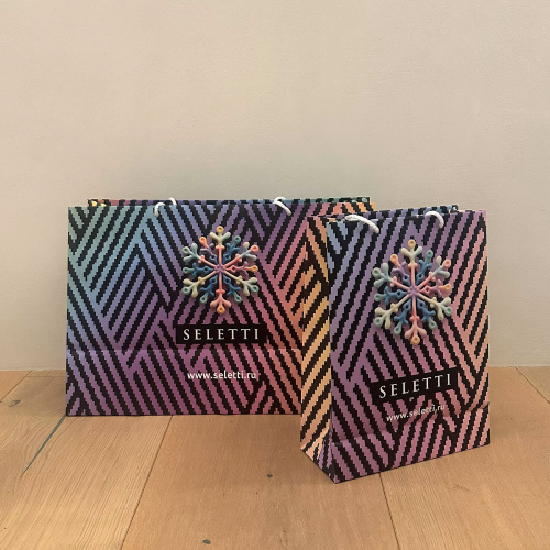 Подарочный пакет Gift Bag NY 40x30 фото 2