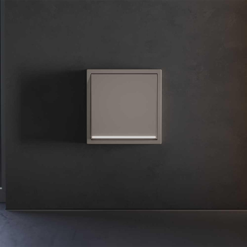 Клавиша для выключателя/переключателя одноклавишного с подсветкой, S70 (капучино) Voltum VLS000214